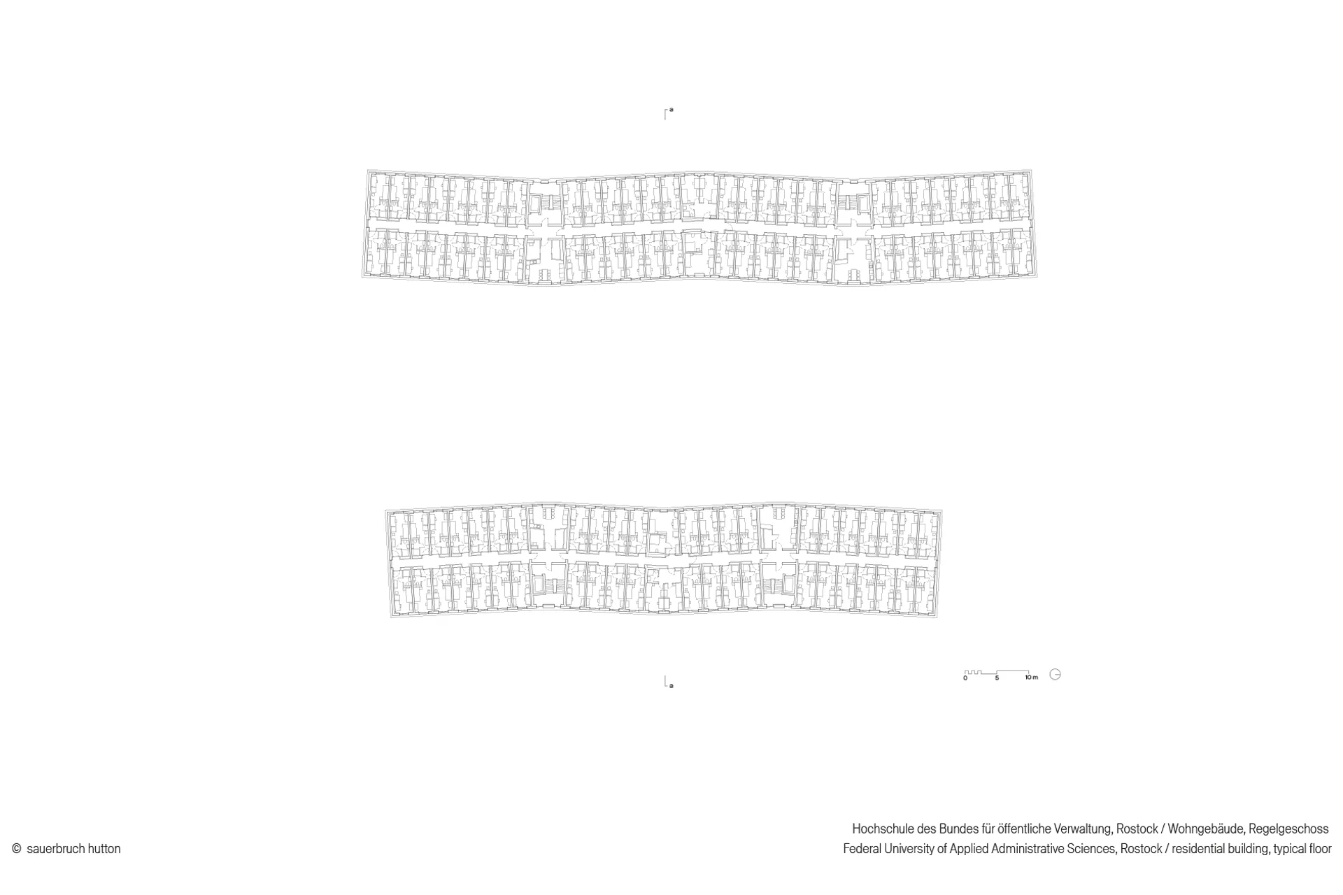 Grundriss Regelgeschoss, Grafik