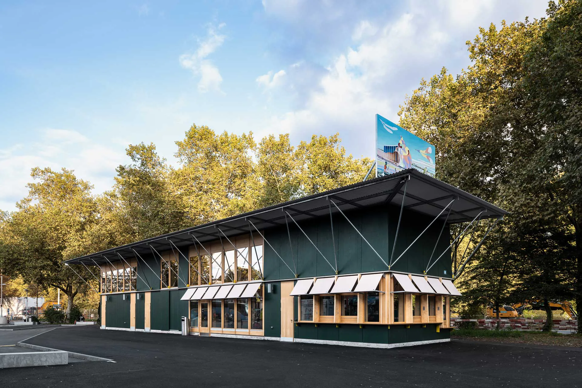 Busbahnhof in Zürich von Holzhausen Zweifel Architekten BSA SIA