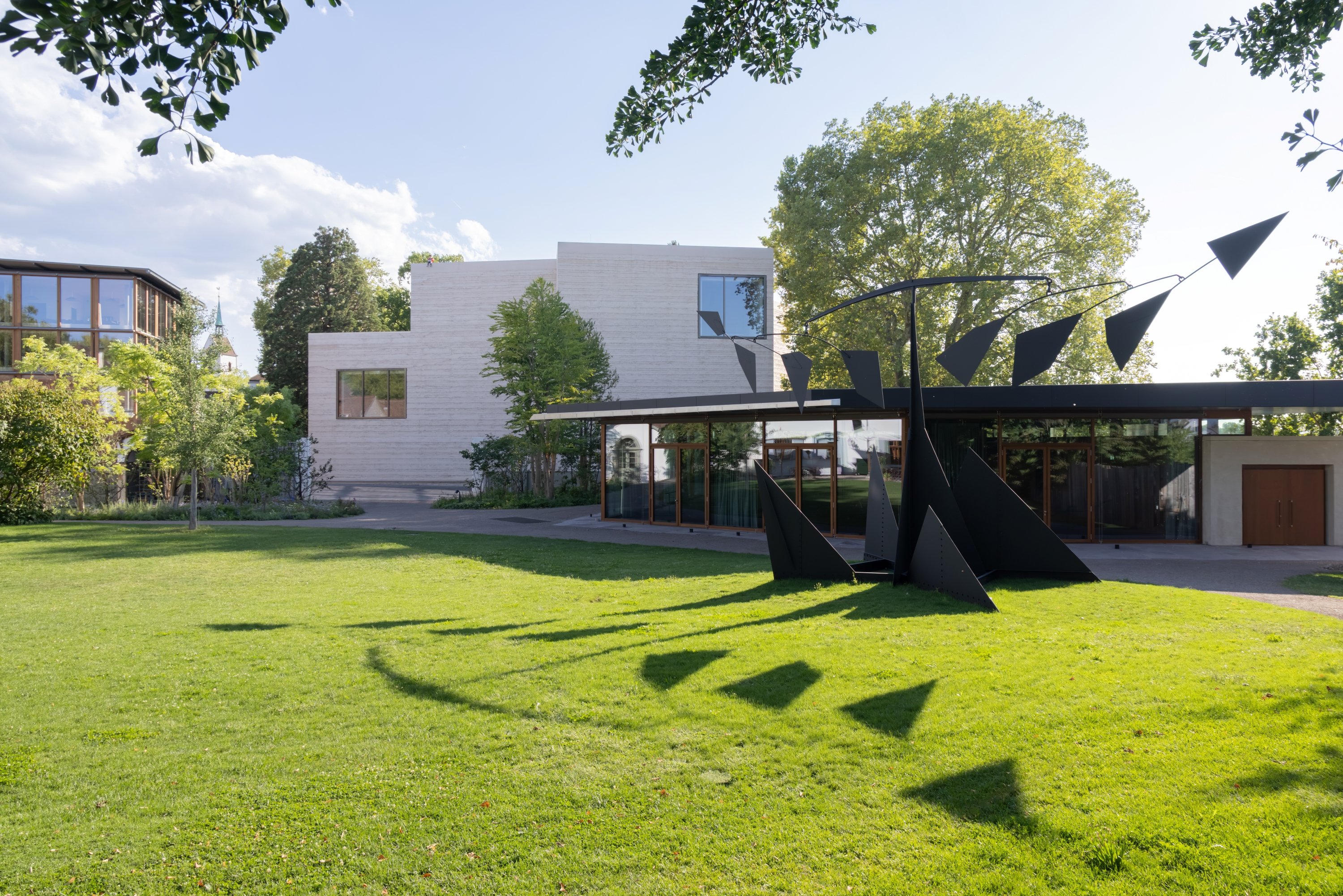 Die Parkerweiterung mit den drei neuen Bauten von Peter Zumthor 