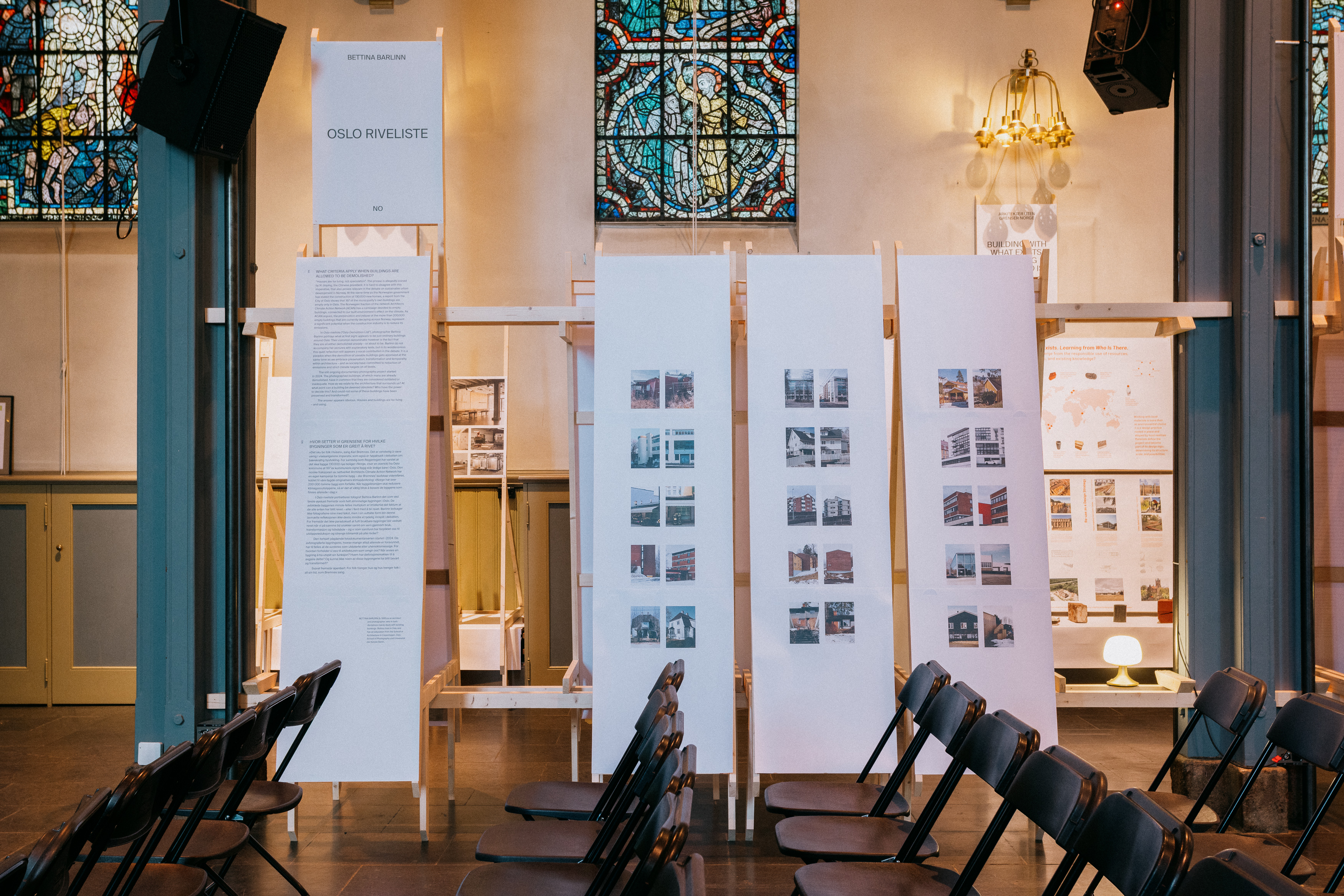 In her ongoing photography project Riveliste, Bettina Barllin portrays buildings slated for demolition.